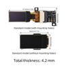0.5inch OLED Digital Voltmeter DC 0-30V Ultra Slim Mini Voltage Tester 3.5-30Vfor Car Battery Adjustable Power Supply Monitoring