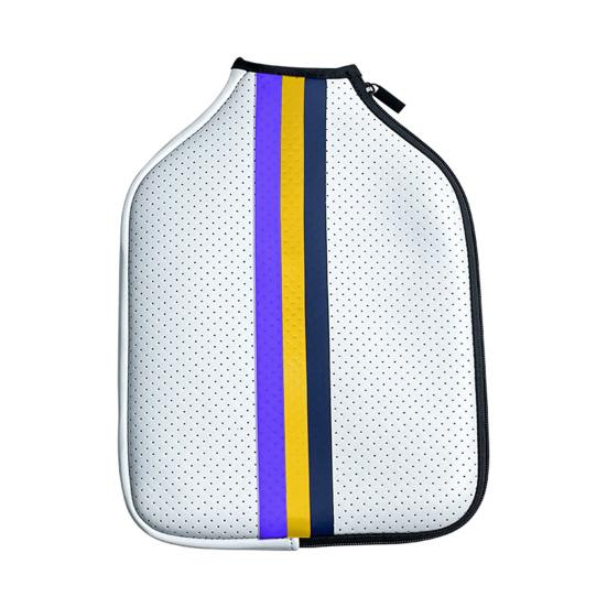 Pickleball Paddle Bag with Buckle Smooth Zipper Large Capacity Portable Multifunctional Storage Bag Neoprene Material Table Tennis Bat