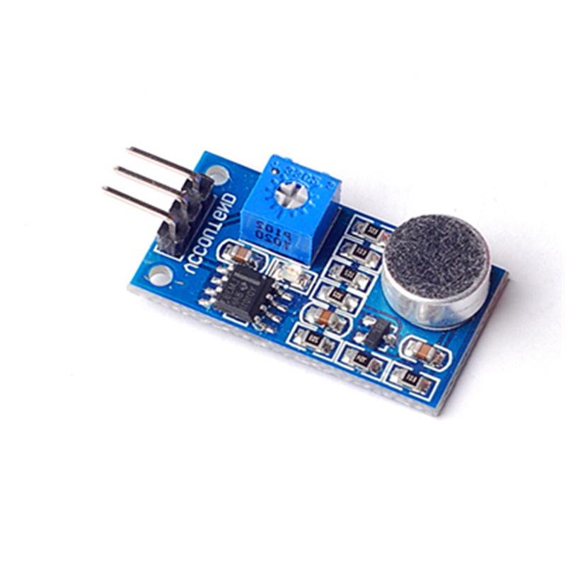 Sound Detection Microphone Module with Voice-Activated Whistle Switch
