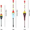 10 шт./лот набор поплавков для рыбалки буй поплавок палка поплавки колебание смешанный размер цвет флотатор для рыболовных принадлежностей