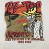 Винтажная Белая Унисекс Футболка ZZ Top 2003 Тур Концерт Все Размеры