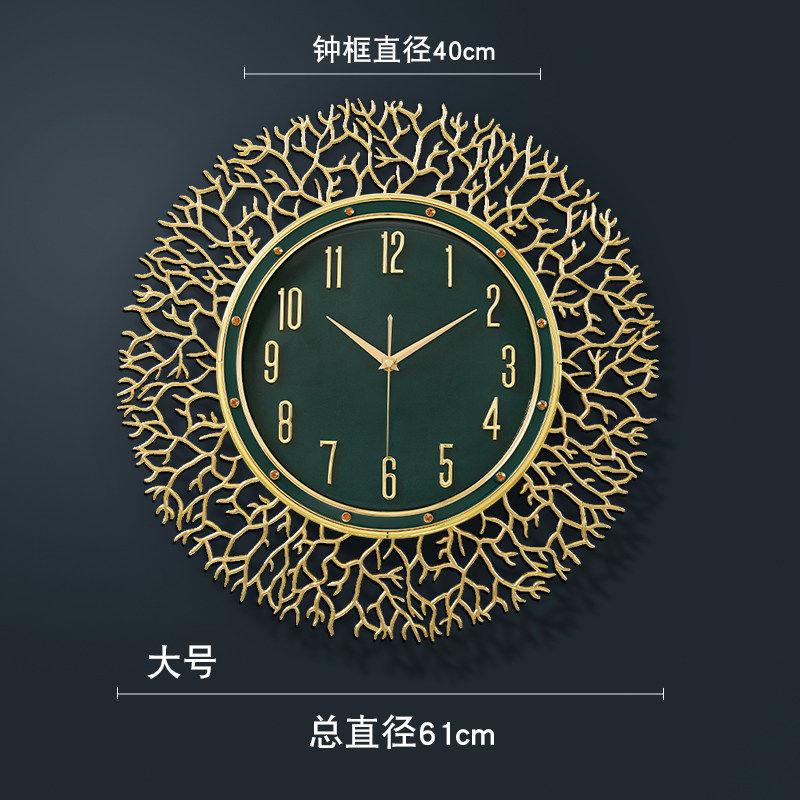 Современный домашний декор, роскошные большие настенные часы, украшение для гостиной, простые скандинавские часы, настенные часы для ресторана, настенные художественные часы