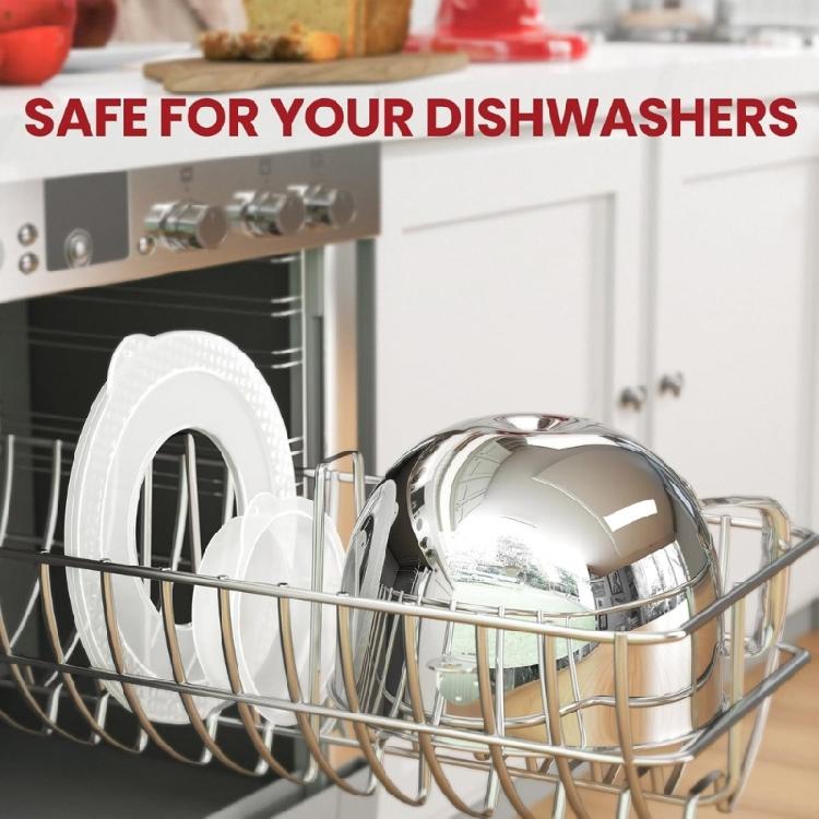 Крышка чаши миксера Крышка миксера Крышка чаши кухонного миксера Замена чаши миксера Крышка чаши миксера Чаша для смешивания из нержавеющей стали для миксеров 6QT