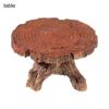 Bonsai Dollhouse Ornament Mini Bench Micro Landscapes Miniature Stools Table Park Chair Figurines