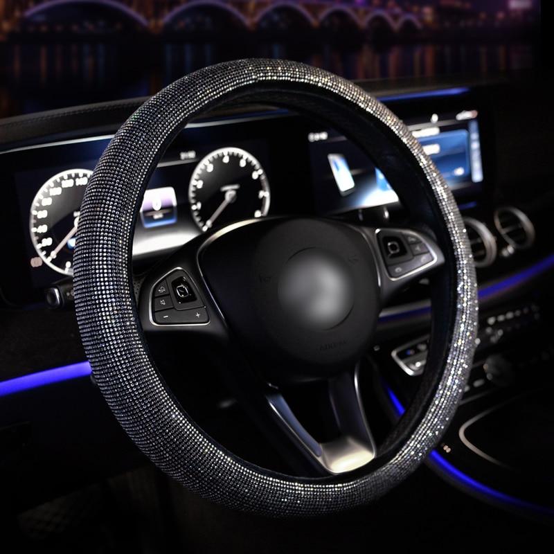 Covers Steering Car Four Wheel Seasons Universal Female Car Steeringn Wheel Protective Cover