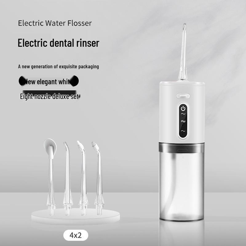 Portable Electric Orthodontic Oral Irrigator Handheld Water Flosser