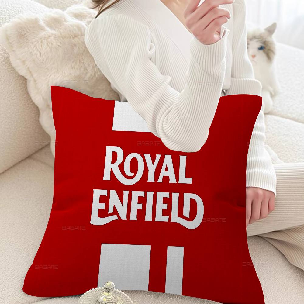 R-ROYALS E-ENFIELDS Логотип Кленовый Дизайн Наволочка Счастливый Осенний Урожай Декор Праздничный Декор Наволочка