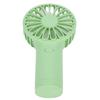Зеленый портативный ручной вентилятор с USB-перезаряжаемой батареей, небольшой вентилятор для путешествий, пикника, офиса