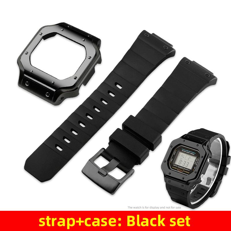 5600 5610 Металлический корпус Часы Ремешок Мод-комплект для Casio G-Shock 3299 DW5600 DW5610 GW-B5600 DW-5600 Замена Безеля и Ремешка в стиле Santos