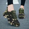 Couple's Camouflage Sneakers Female Vulcanized Shoes Anti-slip Rubber Sole Womens Shoes Man Training Outdoor Sneakers Zapatos