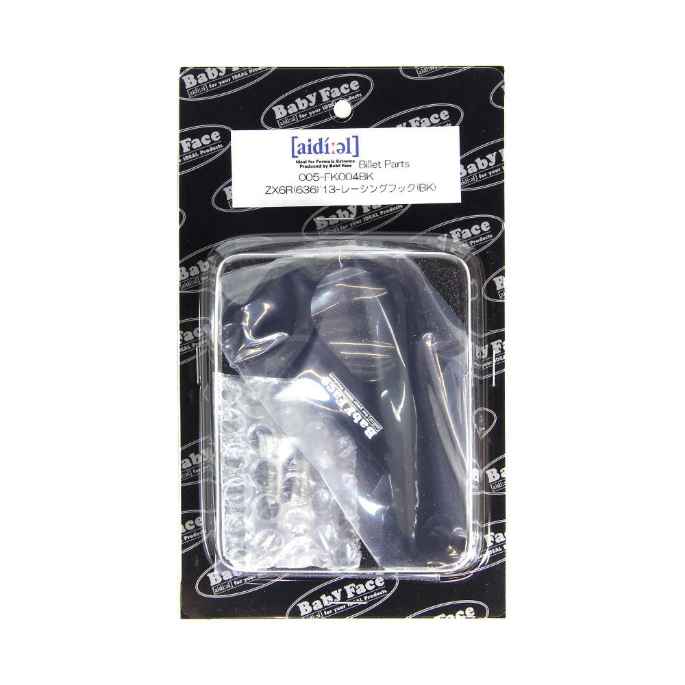 BABY FACE Racing for Hooks, Black, ZX-6R/RR (13(636)) 005-FK004BK