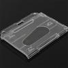 10Pcs Light Weight Plastic Clear Pass Badge ID Card Card Holder Cover Case Enclosed Oyster