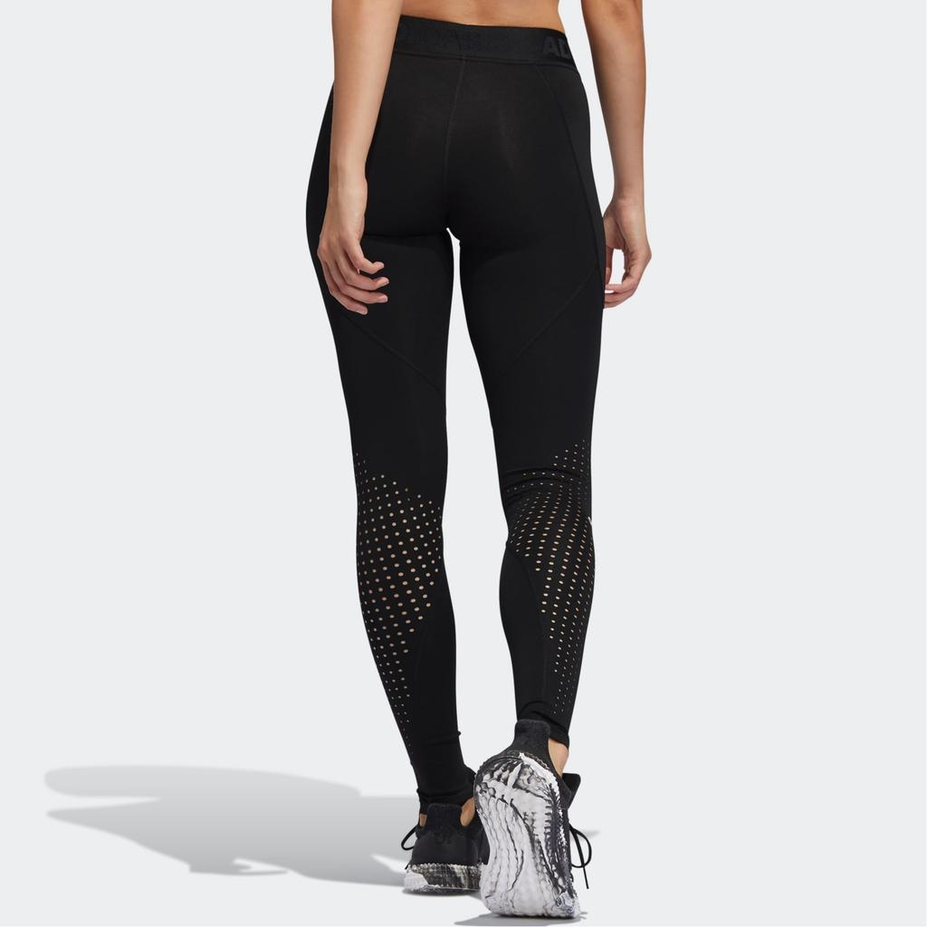 adidas Спортивные леггинсы Alphaskin Performance Женские Черные DX7590