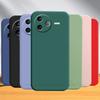For Xiaomi Poco F7 Pro Case Cover Poco F7 PocoF7 Pro Capa Shockproof Original Liquid Silicone Bumper TPU Soft Fundas Poco F7 Pro