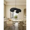 Nordic New Wabi-Sabi Cream Restaurant LED Chandelier Minimalist  Bedroom Bar Table Suspend Lamp Homestay Deco Cafe Hanging Light