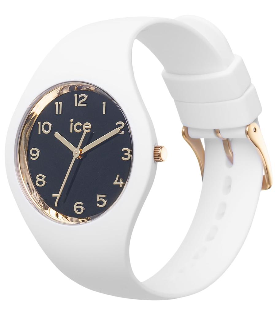 Авторизованный дистрибьютор Ice Watch Часы 022586 ICE glam Белый Черный Маленький 37 мм 3 стрелки [Ice-watch] Женские ЧЕРНО-БЕЛЫЕ