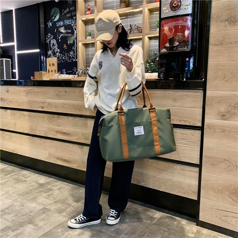 Персонализированная водонепроницаемая спортивная фитнес-дорожная сумка из Оксфорда - Большая вместимость, ручная кладь