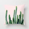 Cactus Throw Pillow Cover Succulent Desert Plant Cushion  for Home Sofa Chair