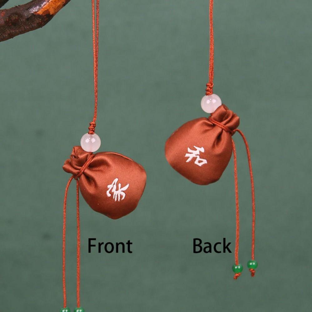Printing Mini Cloth Sachet for Filled Fragrant Herbs Tassel Small Pouch Perfume Spice Bag  Girl