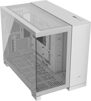 Корпус для ПК CORSAIR 2500X Micro ATX Dual Chamber, белый CC-9011266-WW