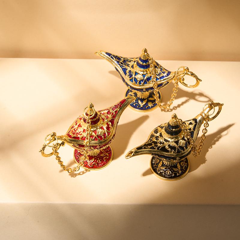 Лампа Аладдина, винтажная легенда, волшебный джинн, желающий свет, настольный декор, поделки, домашнее свадебное украшение, подарок для вечеринки, домашний декор