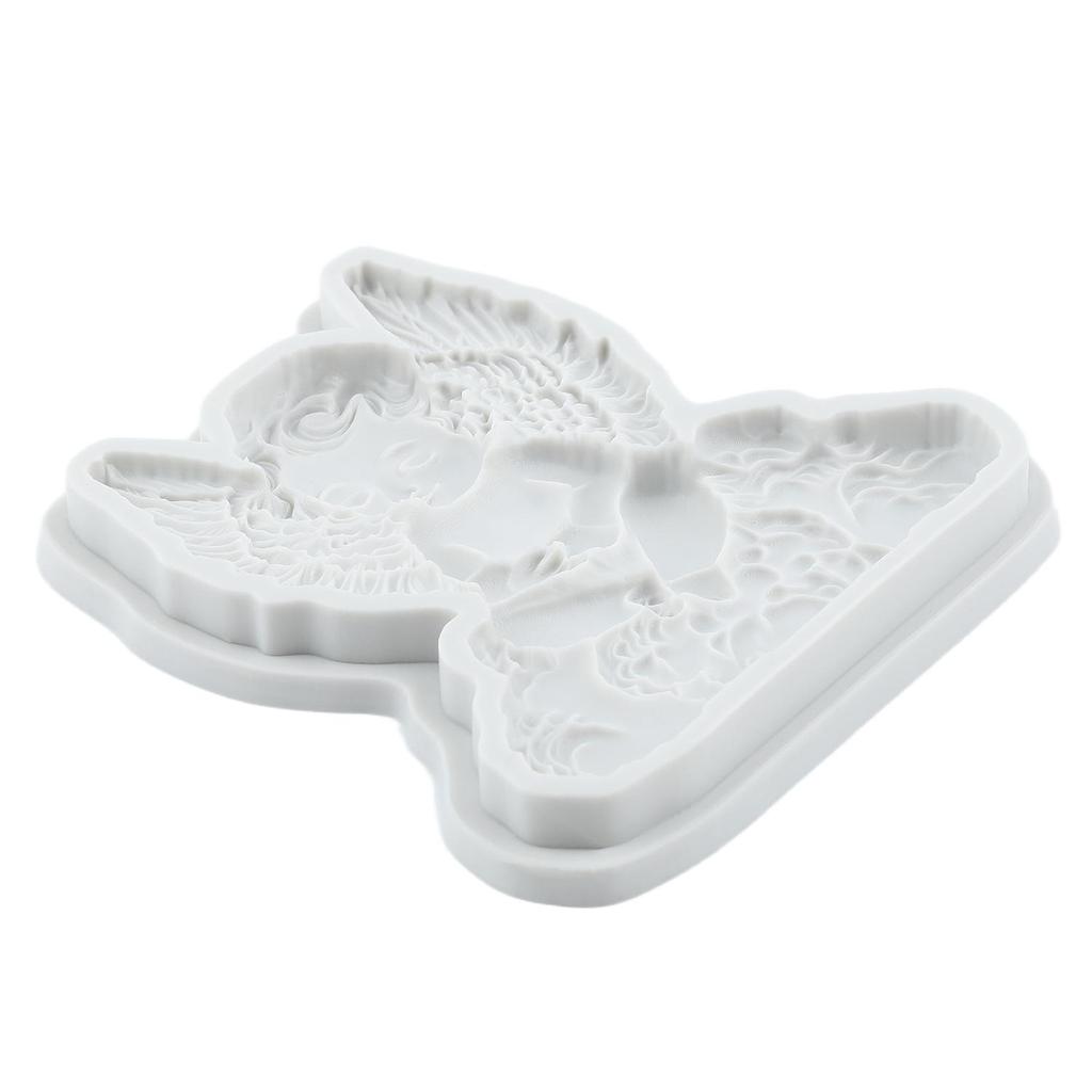 Силиконовые формы Ангел Бэби Форма для куклы Форма для мастики Инструменты для украшения торта Топпер для кекса Шоколадные конфеты Рукоделие Гам-паста Полимерная глина