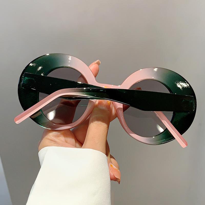 Винтажные большие круглые солнцезащитные очки для женщин и мужчин, круглые солнцезащитные очки, женские овальные очки для мужчин и женщин, очки