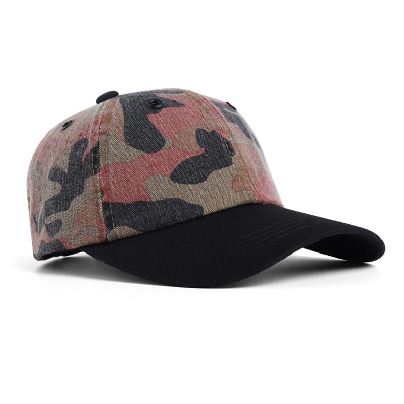 Men Camouflage Print Baseball Cap Women Spring Summer Cap Outdoor Sports Sun Hat Sunscreen Cap