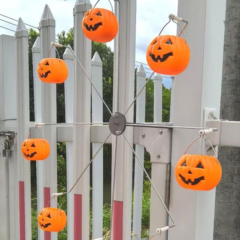 Кормушка для птиц в стиле колеса обозрения с вращающимся механизмом. Идеально подходит для наблюдения за птицами на заднем дворе и в качестве декора для сада.