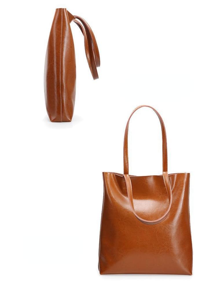 Johnature Модные женские повседневные сумки на плечо из коровьей кожи, роскошные сумки из натуральной кожи большой вместимости для отдыха