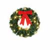 Exquisite Christmas Wreath Artificial Xmas Tree Garland Window Hanging Decor  Home Decoration