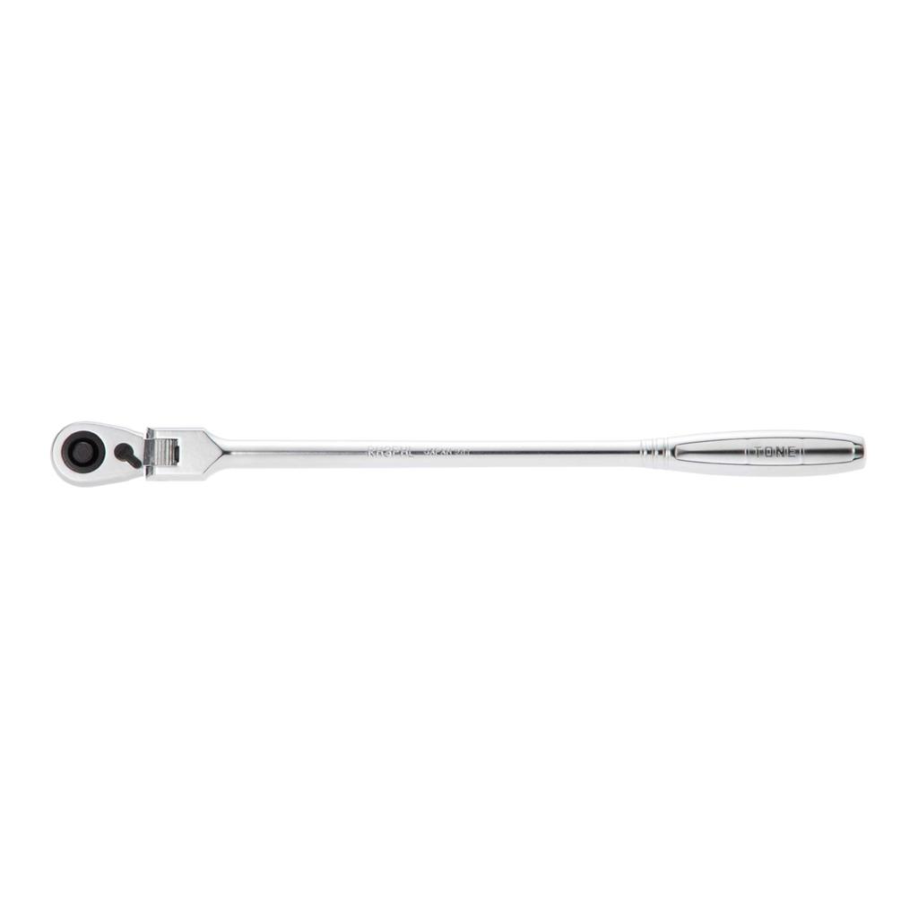 TONE Long Swivel Ratchet Handle Drive (Hold Type) RH3FHL, 9.5mm (3/8")