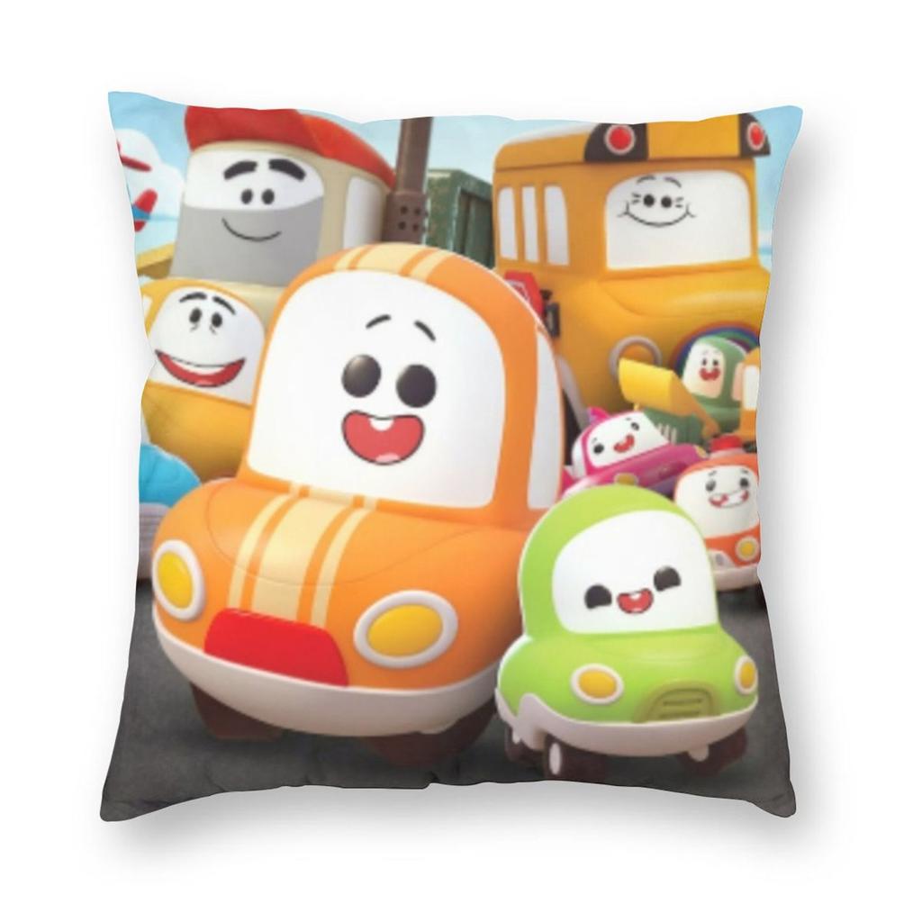 Go Go Cory Carson And Friends Pillowcase Polyester Linen Velvet Printed Zip Decorative Throw Pillow Case Home Cushion Cover