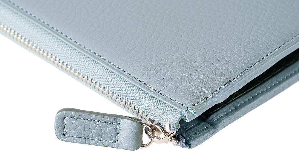 CYPRIS Pokewalle with Coin Leather Wallet with Antibacterial and Virus Day Gift for Gift for Light Blue X 1650 Multi-Wallet Purse, Protection,