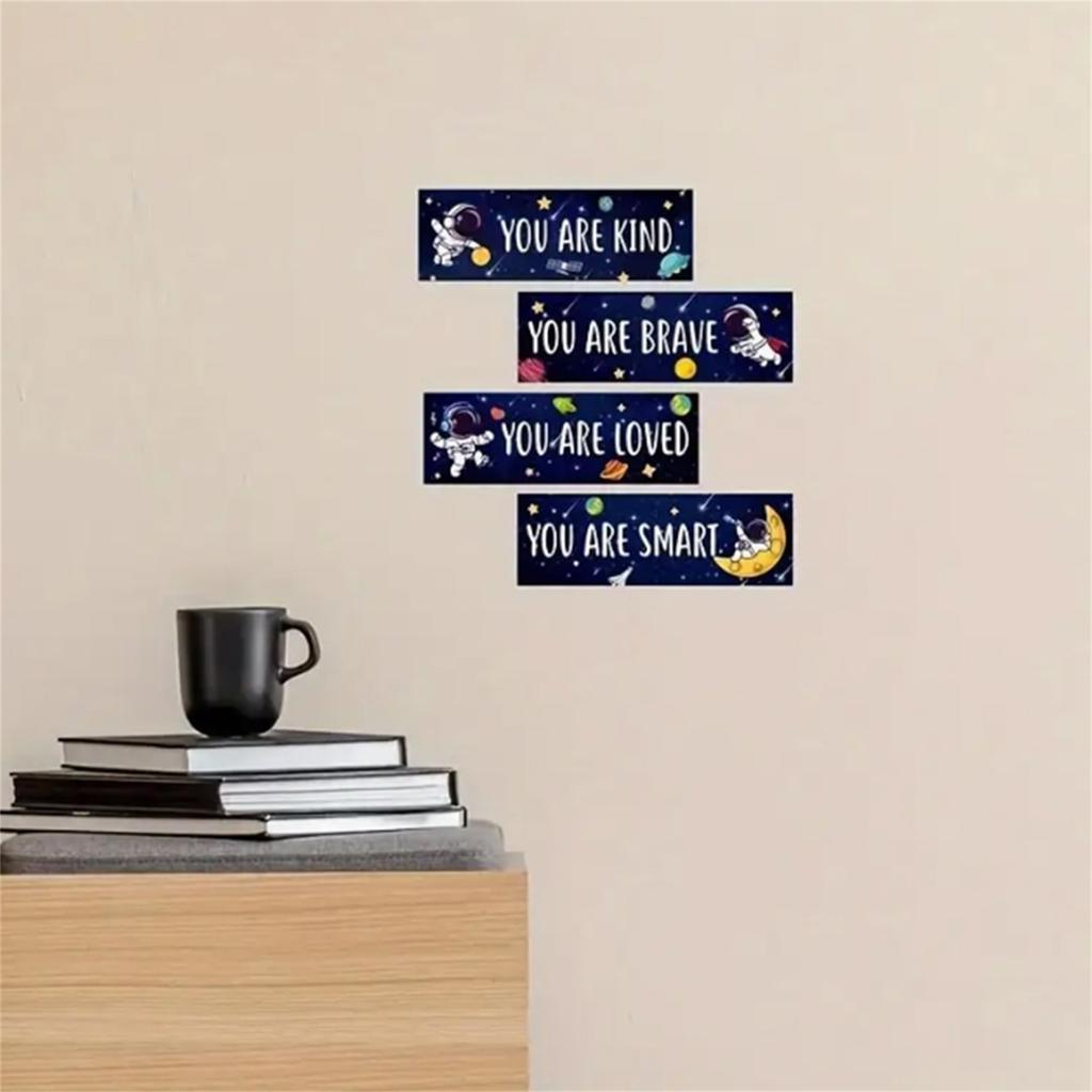 Children's Room Home Decoration Wooden Wall DecorationSoaring Space Style Wooden Wall Artwork