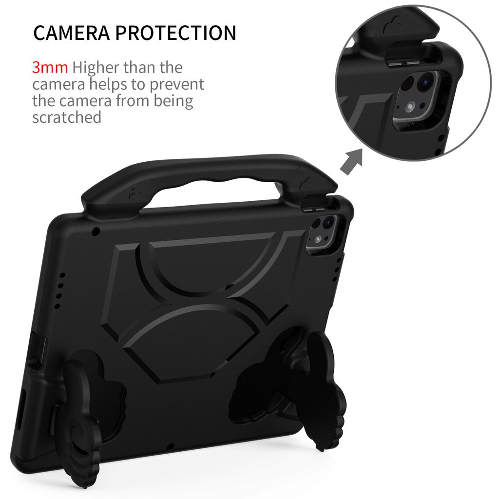 Для iPad Pro 12,9 дюйма (2018)/(2020)/(2021)/(2022)/Воздух 13 (2025)/(2024)/Про 13 (2024) Планшетный EVA-чехол с подставкой для большого пальца