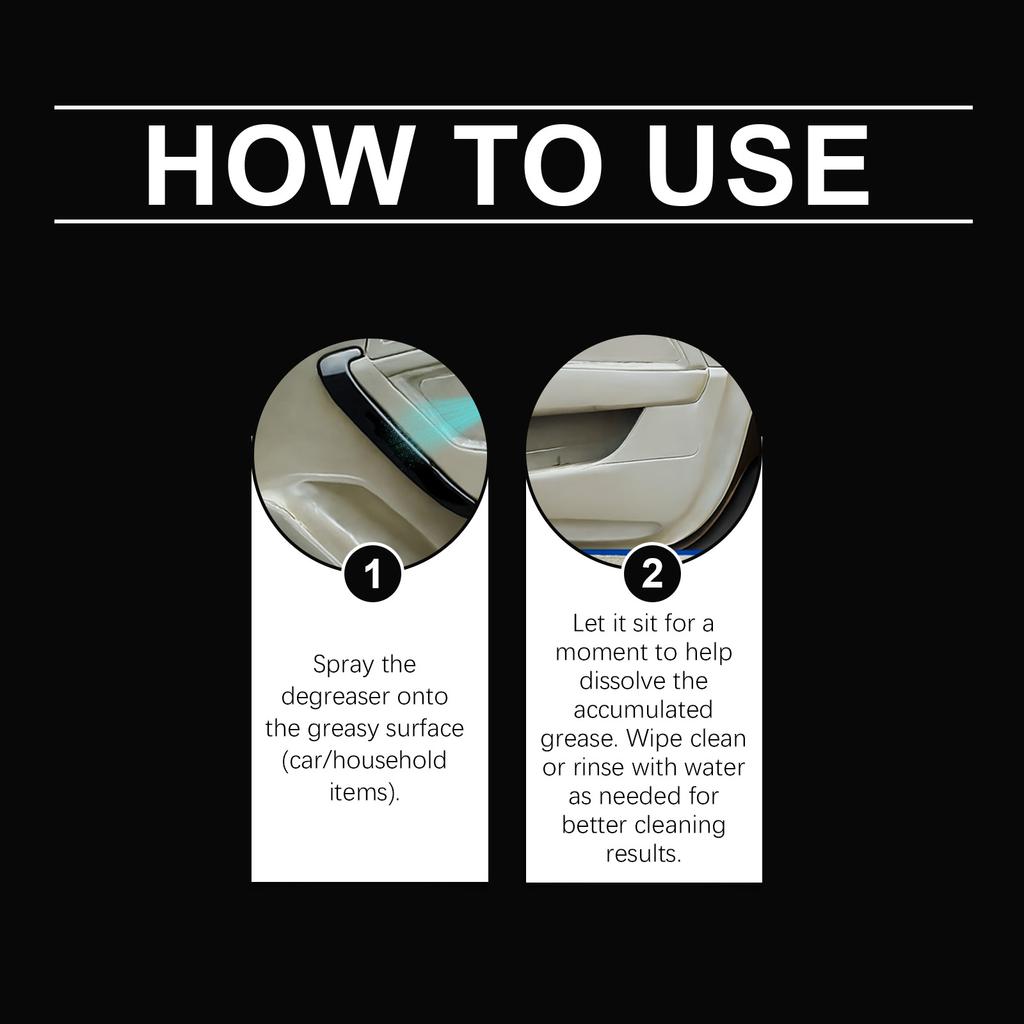 Car Interior Cleaner Stain Remover Odor Eliminator Plastic Leather Care Home All in One Refreshing Automotive Maintenance Spray