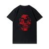 Plus Size 30 Patterns Cotton Harajuku Men T-Shirt Skull Print Tees Round Neck T Shirt Casual Tops