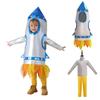 Pea Nut Apparel Dm0181 Kids' Rocket Cosplay Space Stage Costume Unisex Dancewear For Cosmic Performances