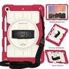 With Shoulder Strap Heavy Duty Case for IPad A16 2025 11th 10.9 2022 10th 10.2 2019 2020 2021 7-8-9th Gen. Rotation Stand Cover