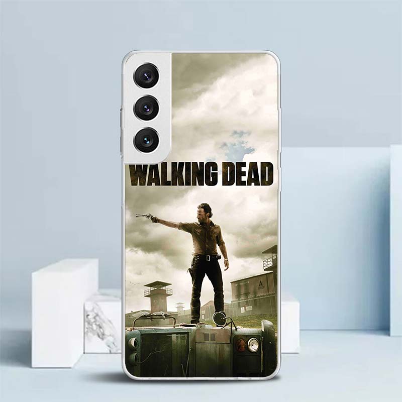 The Walking Deads TV Soft Cover for Samsung Galaxy S25 Edge S26 S24 S23 Ultra Phone Case S22 S21 Plus S20 FE Print Pattern Shell