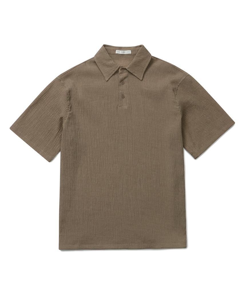 CONNECT KINLOCH [2 шт.] Рубашка-поло из жатой ткани Wish & Wear (5 цветов)