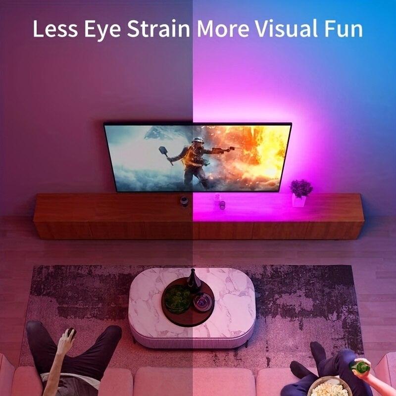 5050 RGB светодиодные ленты 5 м умное приложение с дистанционным управлением светодиодные ленты с изменением цвета для комнаты, дома, декоративная вечеринка, фестиваль