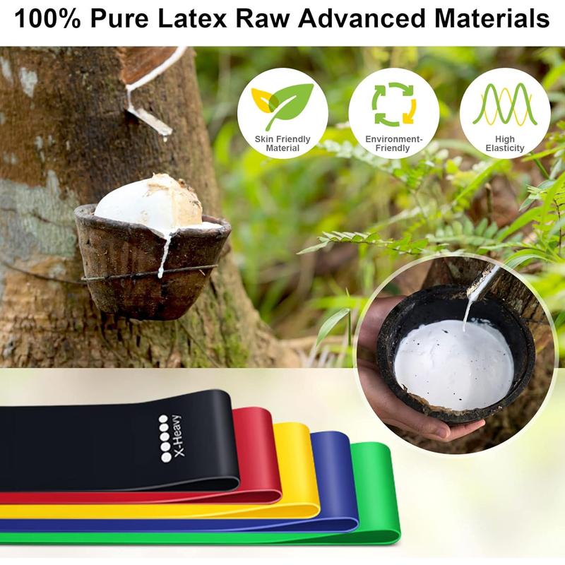 Эспандер для упражнений с петлей сопротивления, ленты для упражнений для дома, фитнес, растяжка, силовые тренировки, физиотерапия, эластичная лента для тренировок