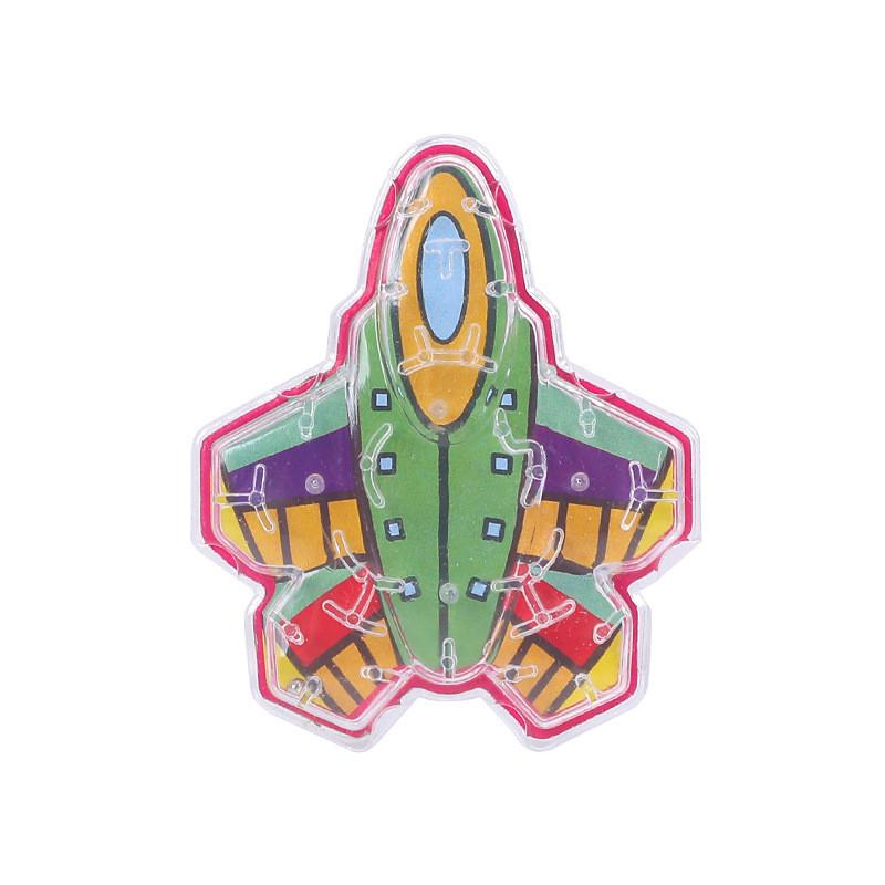 Childrens Marble Plastic Bead Maze Toy With Aircraft Shape For Fun Educational