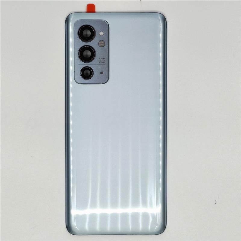Стеклянная задняя крышка для OnePlus 9RT Крышка аккумулятора Задний корпус Панель корпуса С клейкой наклейкой для объектива камеры