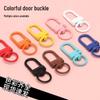 Colorful Enamel Alloy Keyring Clasp: Small Door Buckle, Mobile Phone Chain, DIY Jewelry Accessory, Spring Snap Hook, Dog Hook