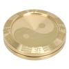 Slider Lucky Coin Metal Decompression Portable Tai Chi Cycle Slider Lucky Coin for Daily Life