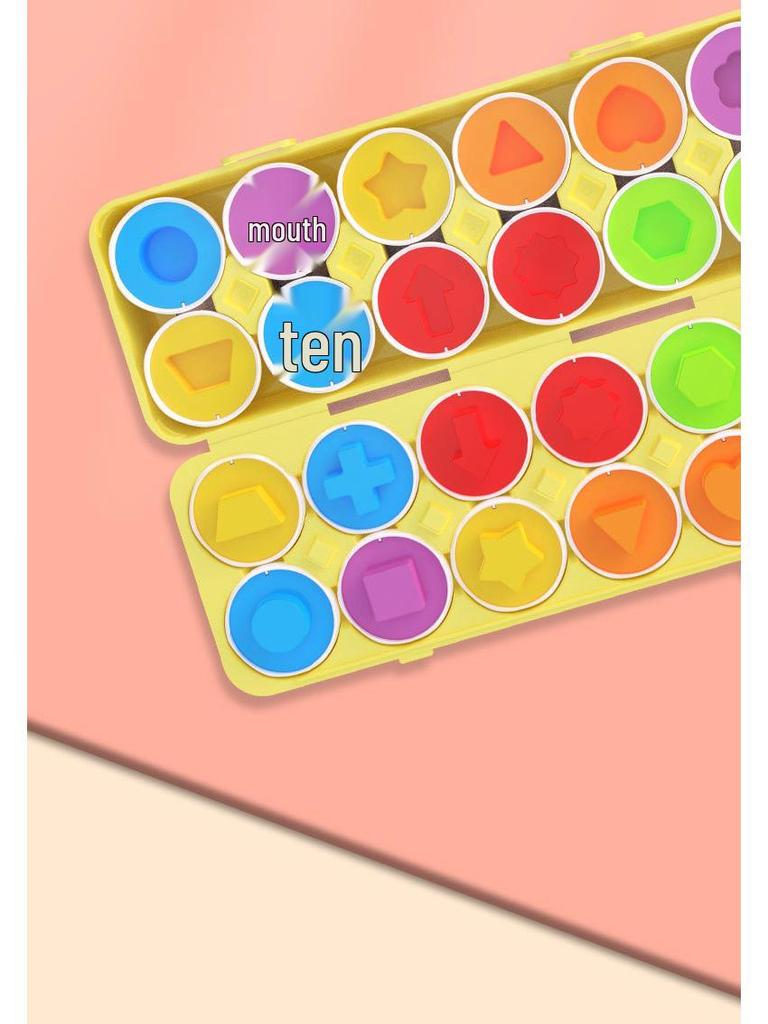 Smart Egg Educational Toy: Children's Number & Shape Matching Eggs