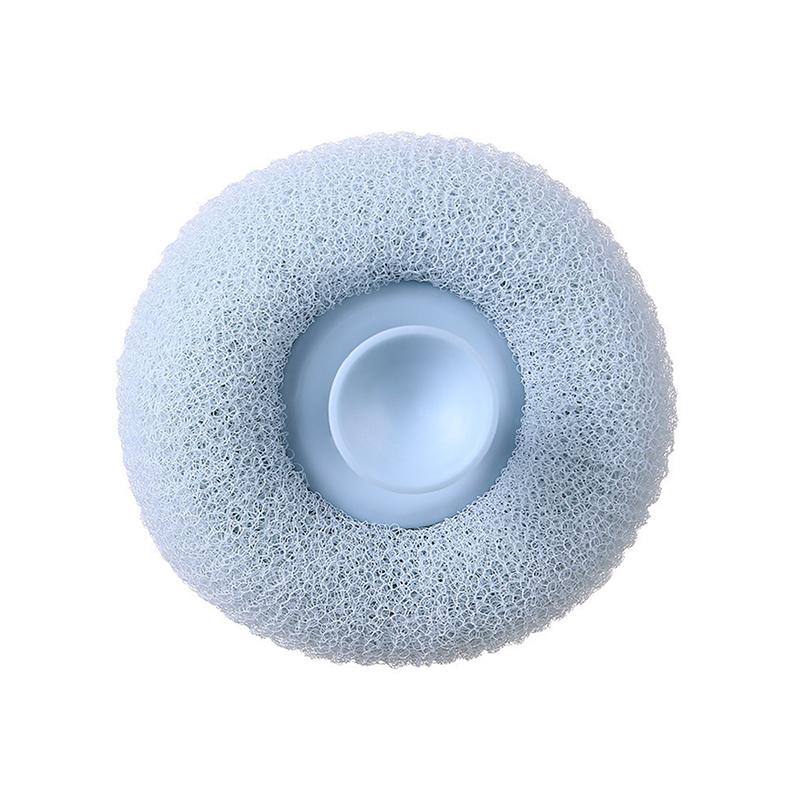Круглые мягкие ручные шарики-губки для ванны, щетка для чистки душа, очиститель для тела, скрабберы, шарики для ванны, аксессуары для ванной комнаты